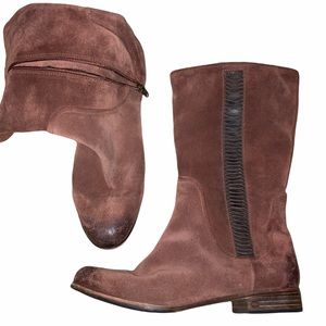 UGG Pull On Suede Boots Sz 10